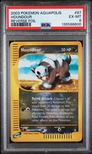 Houndour - 87/147 - Pokemon Aquapolis Reverse Holo Rare Card - PSA 6. New Cert on eBay