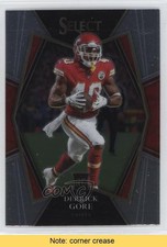 2021 Panini Select Premier Level Derrick Gore #184 READ 11cz