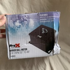 ProX X-MBM3 Mirror Ball Motor  1 RPM, 30"-48" Mirror Size, Live Performance Gear