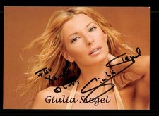 Giulia Siegel Autogrammkarte Original Signiert # BC 229060