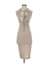 PrettyLittleThing Women Brown Cocktail Dress 0