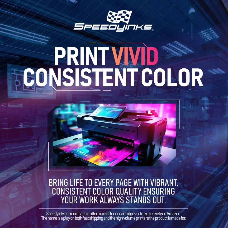 Speedy Compatible Xerox Phaser 6510 & WorkCentre 6515 HY Toner Cartridges 5PK - Image 3 of 4