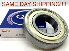 NACHI JAPAN 6208 ZZ Deep Groove Ball Bearing, Metal Shielded 40x80x18 mm