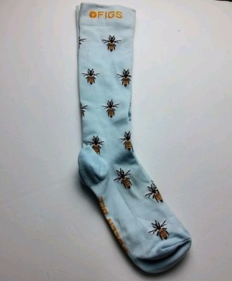 FIGS Compression Queen Bee Socks Size L