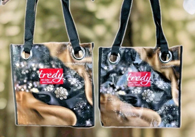 TREDY GLAMOUR SONDER EDITION 2 Taschen Shopping Bag SET 2 Stück NEU 