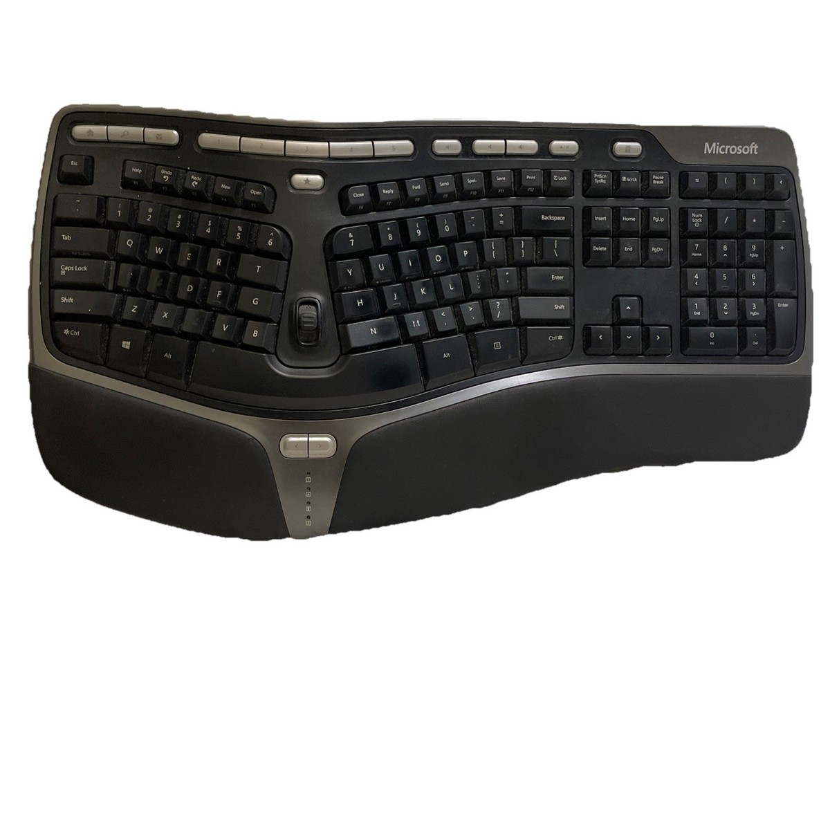 Microsoft Natural Ergonomic Wired Keyboard 4000 v1.0 KU-0462 | eBay