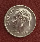 2021 Roosevelt Dime - very nice, actual coin - Free shipping.