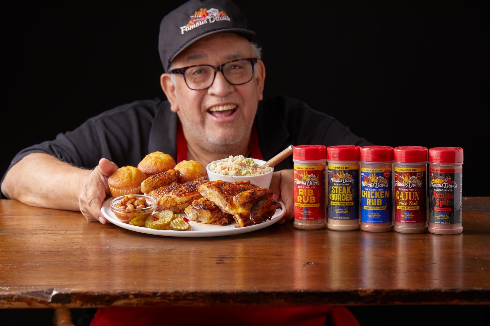 Famous Dave's Rib Rub Seasoning 5.5 oz Award Winning BBQ Spice Pack of 1