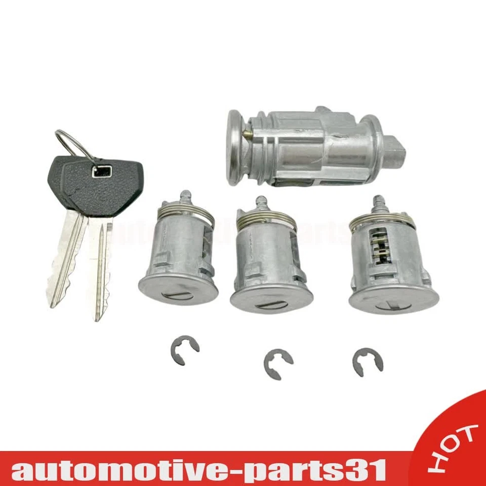 Juego de 2 llaves combinadas para Jeep Wrangler 2002-2006 encendido y bloqueo de puerta EE. UU. Foto 2 de 4