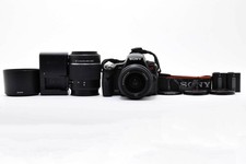 SONY  55 Double Zoom Kit SLT-A55Y Tested and working, s 2 lenses and 2