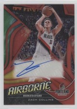 2019-20 Panini Chronicles Airborne Signatures Red Zach Collins #AB-ZCO Auto 3wu