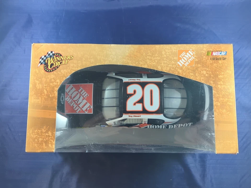 2004 Winners Circle 1:18 Tony Stewart Home Depot Reverse Paint Scheme New OB - Image 2 of 4