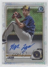 2020 Bowman Chrome Mega Box Chrome Mojo Auto Max Lazar #BCMA-ML Auto 0l9t
