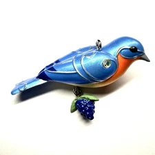 2019 Hallmark MINIATURE - EASTERN BLUEBIRD - Beauty of Birds - Ornament
