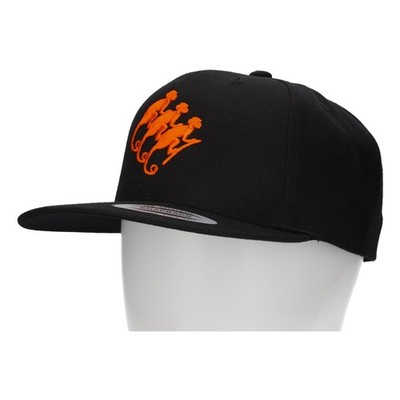 Monkey Shoulder Gin Kappe Snapback schwarz orange Accessoire Fan Cap