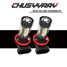 2x H11 Fog Light LED Bulbs For Toyota Tacoma 2016-2020 Tundra RAV4 2013-2019