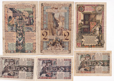 Beckum Westfalen 6 Notgeld Scheine 1921/1922 ...