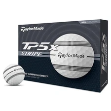 TaylorMade TP5x Stripe Golf Balls 1 Dozen White NEW
