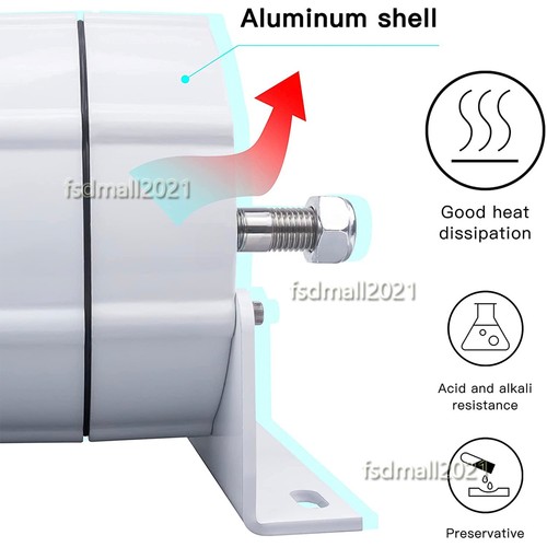 5000W 12V/24V/48V 3-Phase Synchronous Alternateur à aimant permanent Generator - Photo 4/14