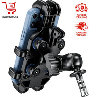 Handyhalterung Motorrad Verstellbar Mit VibrationsdäMpfer Anti-Shake 5,4-7,2