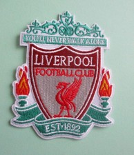 Liverpool Football Club From England New Embroidered Iron-On Soccer  Patch 3&frac12;"