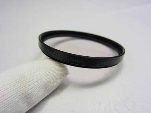 QUANTARAY 55mm OMG-1A Filter with case Made in Japan Multi-Coated skylight - Picture 4 of 5