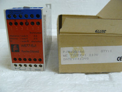PEPPERL + FUCHS WE77/EX1 ISOLATED SWITCH AMPLIFIER 01666S NEW