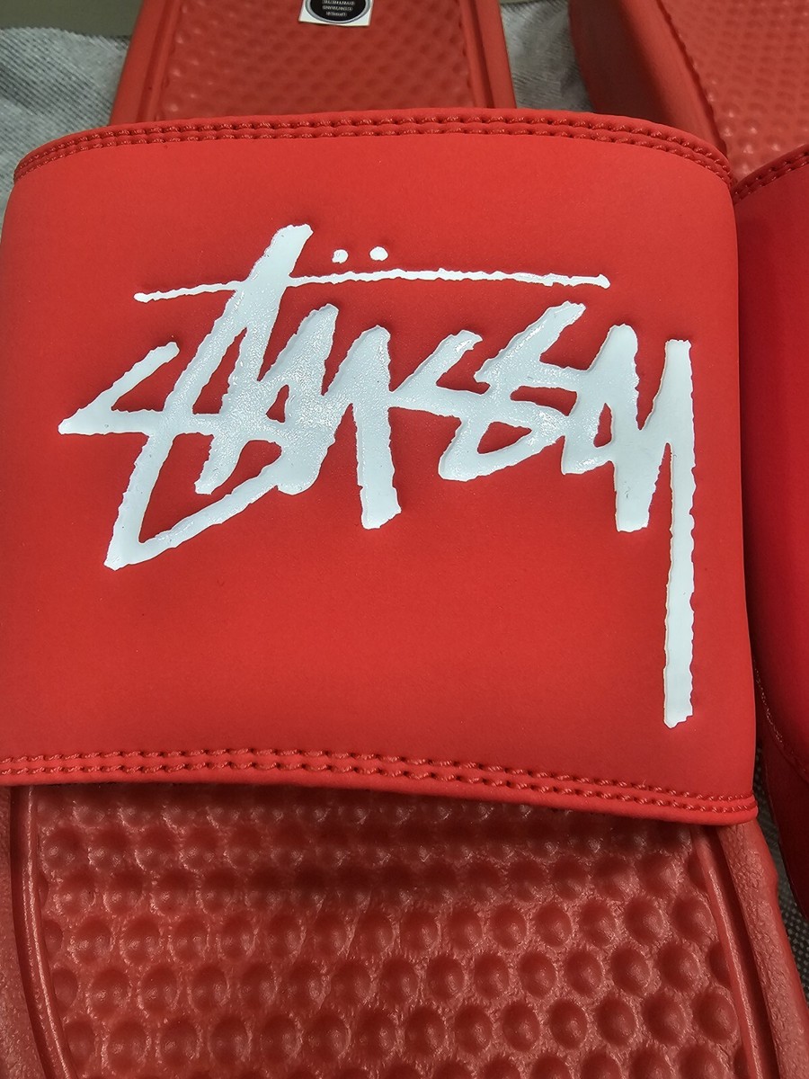 Nike X Stussy Benassi CW2787 600 | eBay