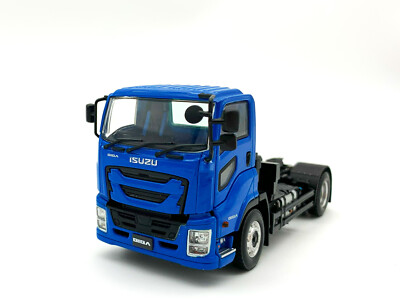 Isuzu giga short cab 4x2 in blue ,WSI truck models 01-3970 , 1:50