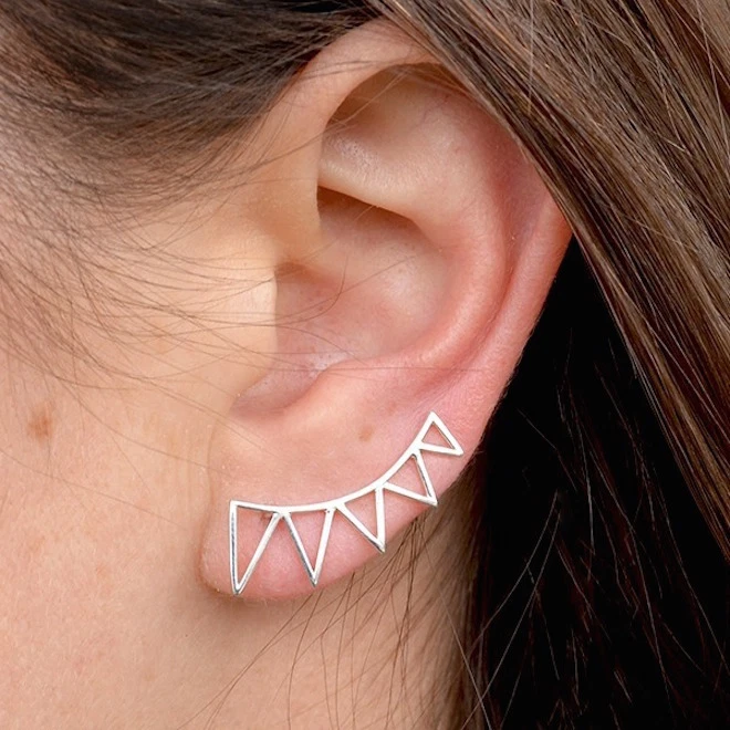 Triangle ear climber clearance