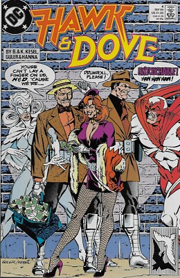 Hawk & Dove No.4 / 1989 Barbara Kesel Karl Kesel & Greg Guler