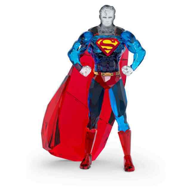 国内廃盤品 Swarovski Superman クリプトンナイト 置物 DC Comics Swarovski Crystal Superman Figurine Decoration for sale