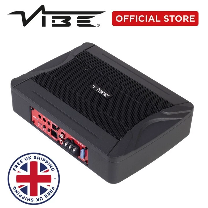 VIBE 6x8" UNDERSEAT ACTIVE SUBWOOFER 240 WATTS MAX CAR SUB BASS PULSEC8A-V4 - Image 3 of 4