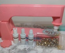 Vintage Bedazzler Stud Rhinestone Machine Gem w/4 tools