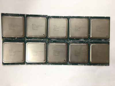 Lot of 10 - Intel Xeon E5 - 4627 V2 / SR1AD  3.30GHz 16 MB 8-Core CPU LGA 2011