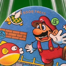 Mario Nintendo 1985 Vintage Super Mario Bros Japan NES Famicom Card 1.8 Inch