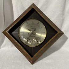 Vintage Airguide MCM Mid Century Modern Barometer Wall Hanger Made in USA