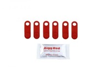 Bleed Nipple covers with locking cap M6-M10 Red universal BRS222109R (6)