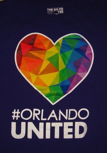 Orlando United Gay Pride Tee - Rainbow 