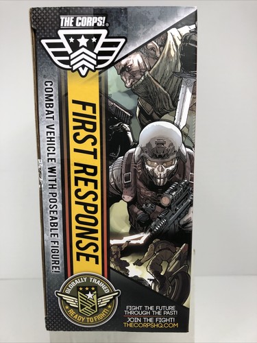 The Corps Trickshot Logan Chance Combat Jet and Figure First Response Series - Picture 6 of 12