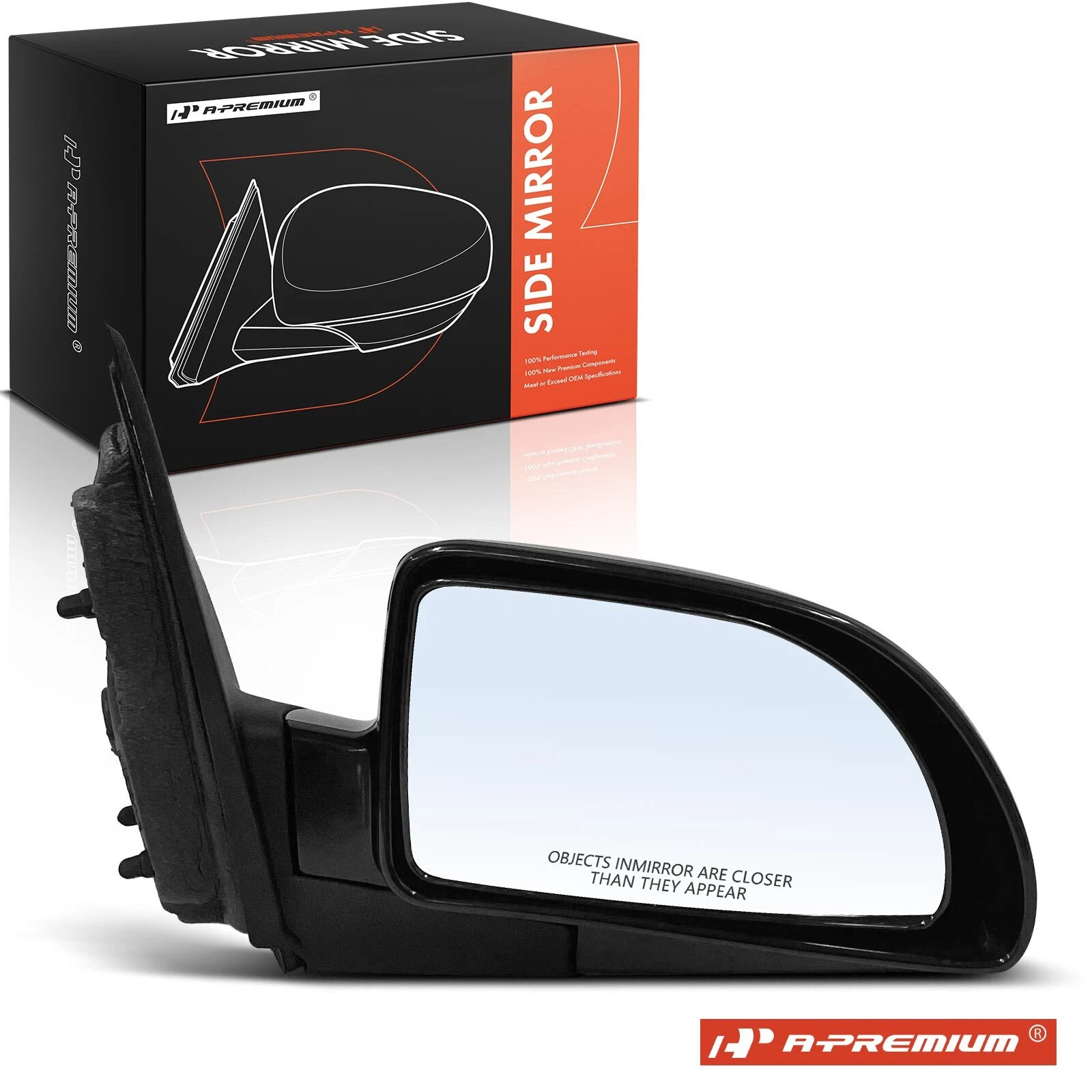 A-Premium Passenger Power Mirror w/ Power Fold for Chevy Equinox 05-09 Pontiac