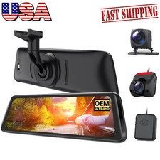 AUTO-VOX T9PRO OEM Rear View Mirror Camera  Detached Front Lens Dual Dash Cam