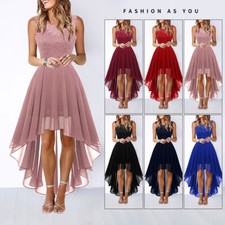 Sexy Damen-Chiffon-Abend-Ballkleid Damen-Abschlussball Cocktailparty Spitzen-  ◇