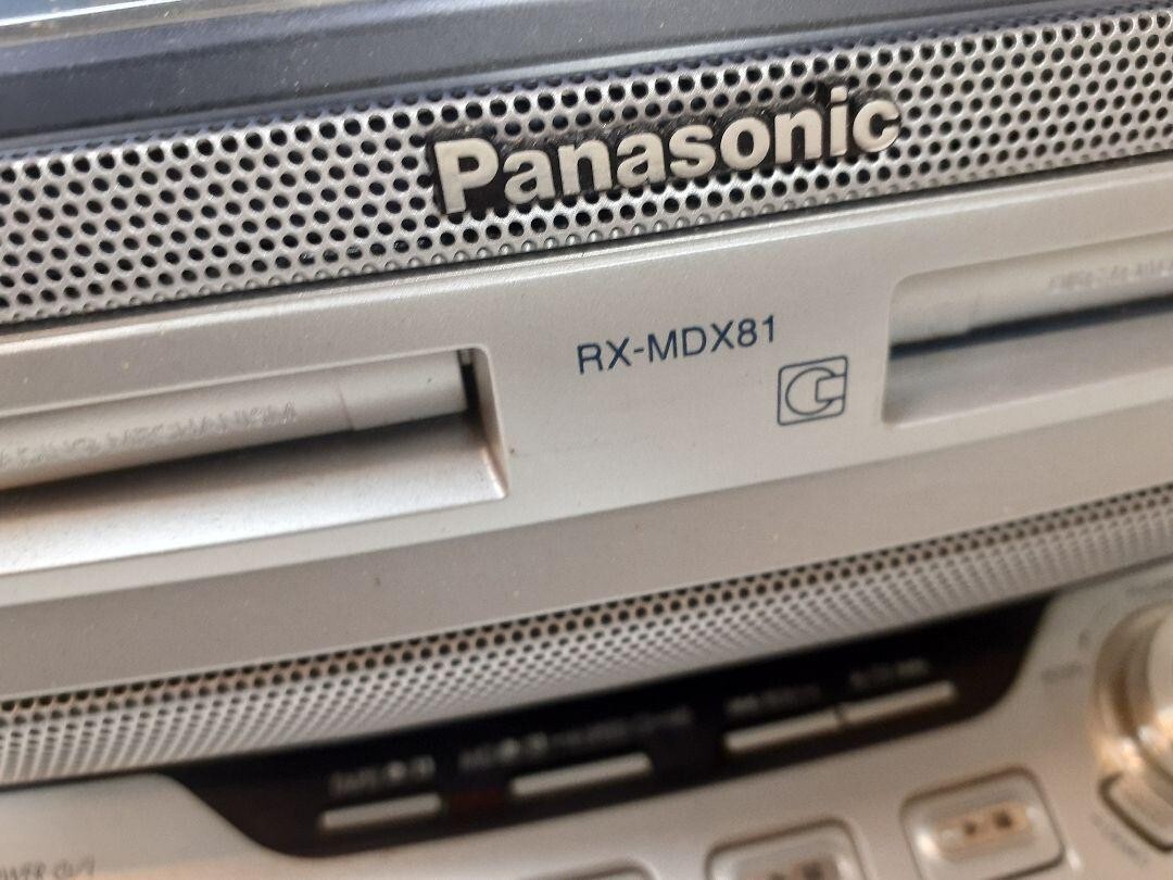 【可動品・MDLP】Panasonic RX-MDX81 CD・MD・DAT s-l400.jpg