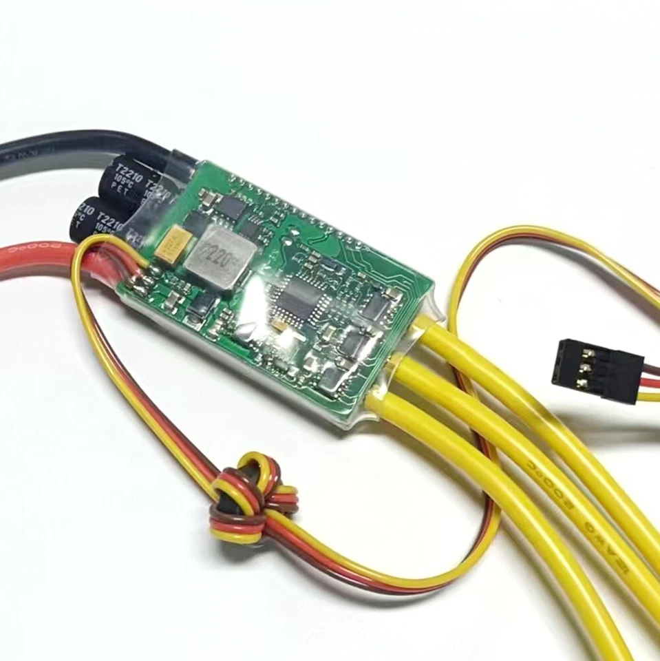 YPG 100A Brushless Speed Controller ESC 2~6S SBEC RC Helicopter Model - Image 3 of 4