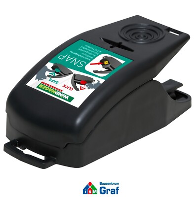 WINDHAGER Rattenfalle SNAP mit Schutzmechanismus, Schnappfalle /#86000889