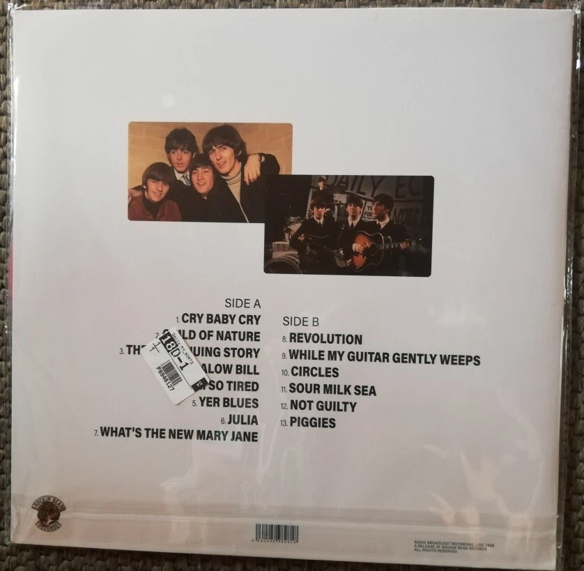 The Beatles    Unplugged 1968    Vinyl  LP   Coloured Vinyl   NEU - Bild 2 von 2