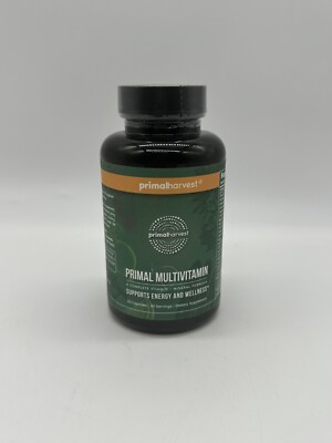 Primal Harvest Vitamin Capsule - 30 Count. Exp 05/2026.