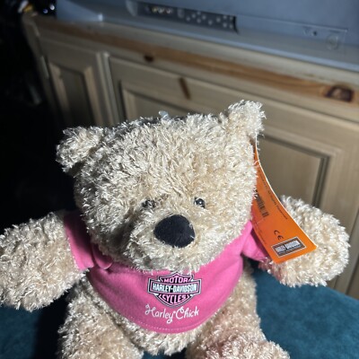 Harley Davidson Motorcycle 10” Teddy Bear Plush 2008 With Tag | eBay