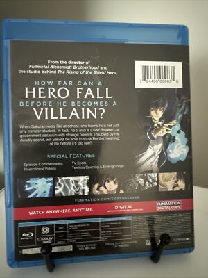 Code: Breaker Complete Series Episodes 1-13 (Blu-ray) Anime